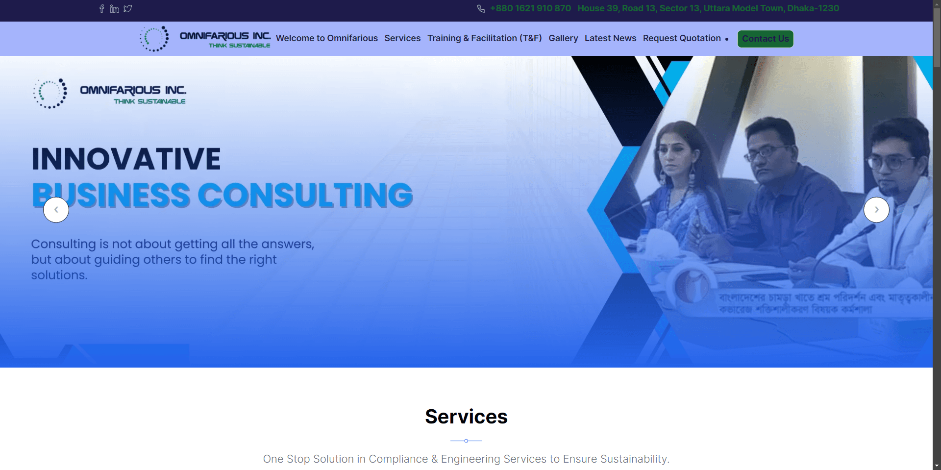 Corporate Website Redesign