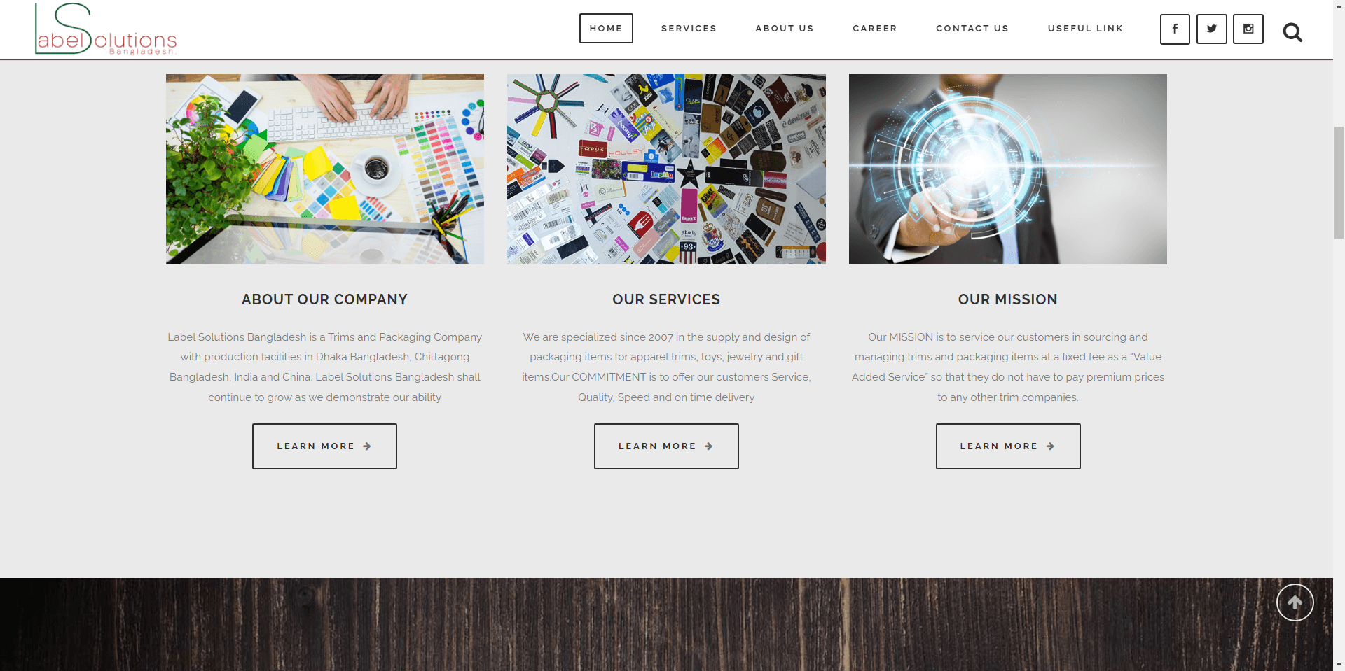 Corporate Website Redesign